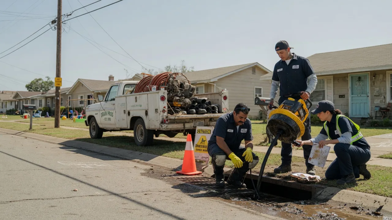 Drain Cleaning in La Ward, TX near me